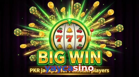 Big win animation on Yaycasino slot game